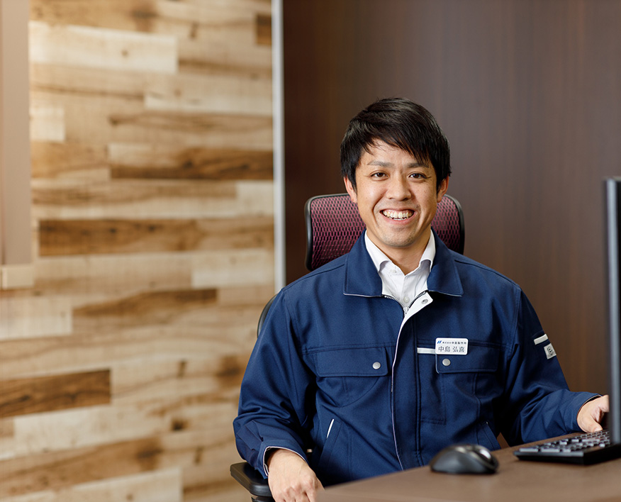 代表取締役社長中島弘喜