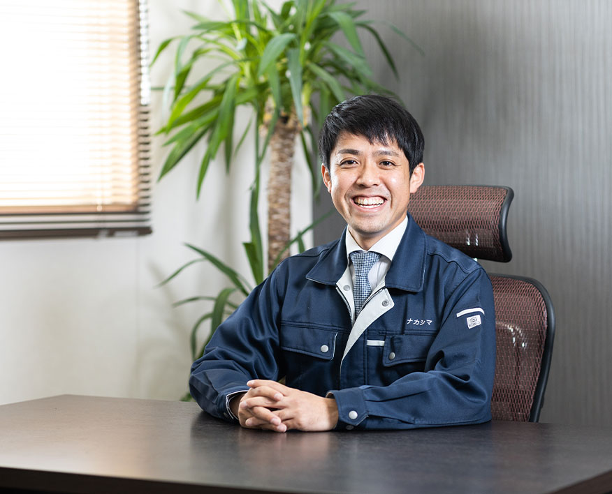 代表取締役社長中島弘喜